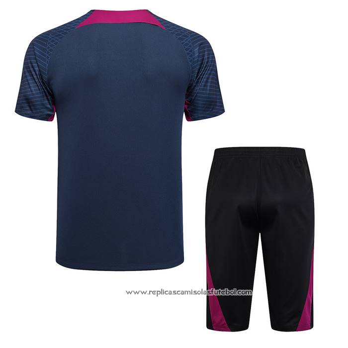 Fato de Treino
 Paris Saint-Germain 2023-2024 Manga Curta
 Azul
 - Calcas Curta
